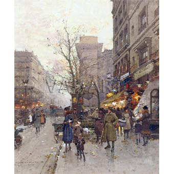 РЕПРОДУКЦИИ НА КАРТИНИ Портата Сен Дени (1896)